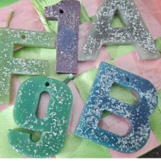 Letter candles
